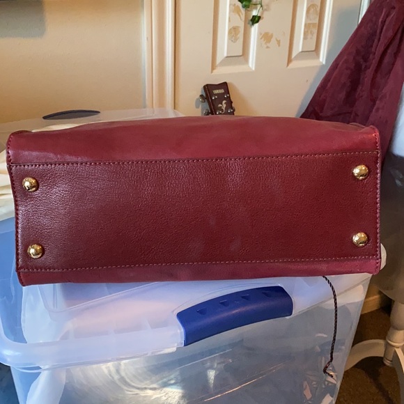 NWT Michael Kors Hamilton Large in Claret - Picture 11 of 12